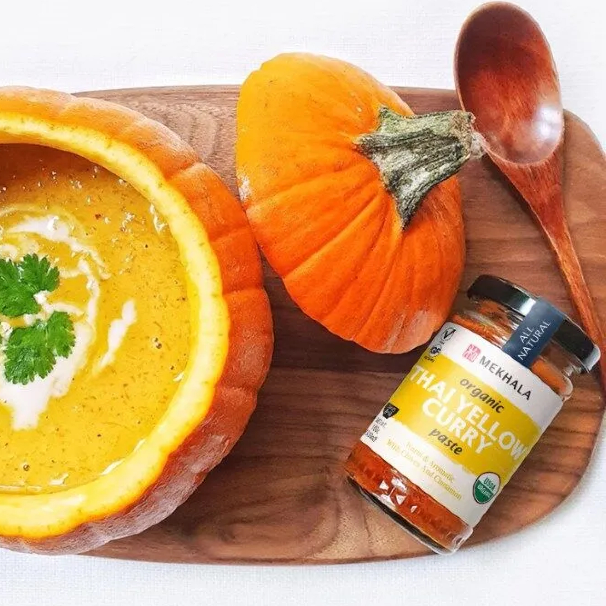 Organic Thai Yellow Curry Paste - Mekhala